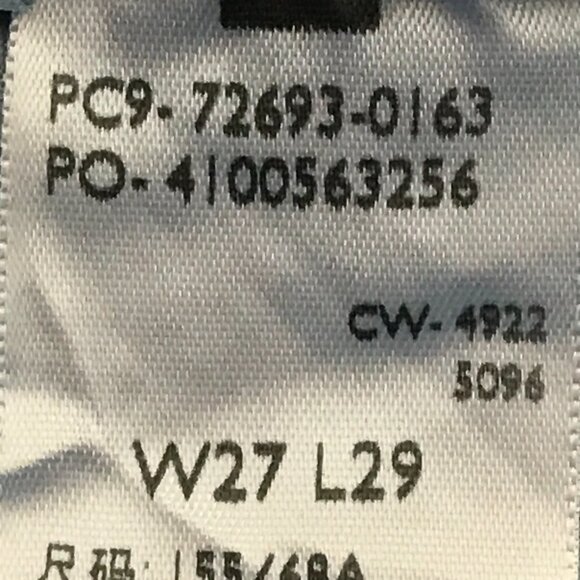 Levi's Ribcage Straight Ankle Jeans Women 27 Blue Button Fly Medium Wash Stretch - Picture 15 of 15